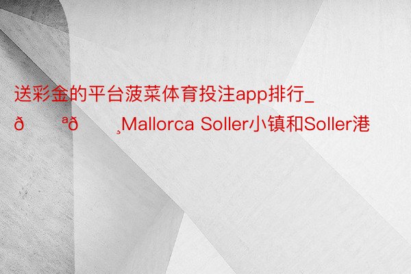 送彩金的平台菠菜体育投注app排行_🇪🇸Mallorca Soller小镇和Soller港